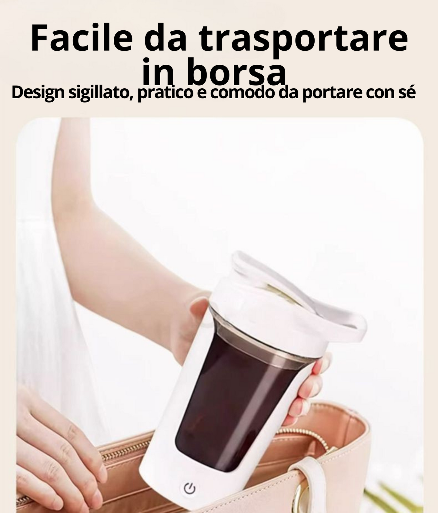 Taza mezcladora eléctrica de proteína en polvo, 350ML, coctelera automática, botella mezcladora, leche, café, licuadora, hervidor para gimnasio al aire libre 